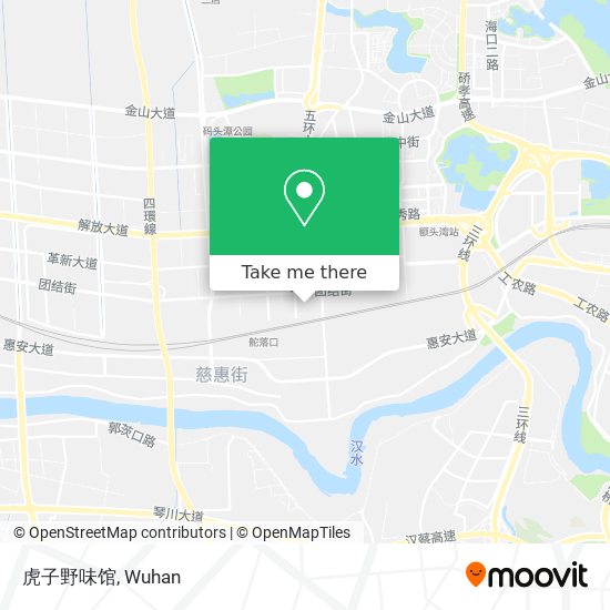 虎子野味馆 map