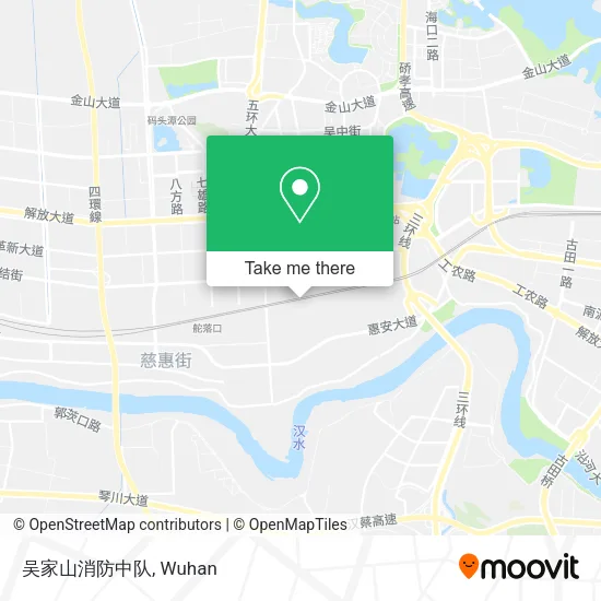 吴家山消防中队 map
