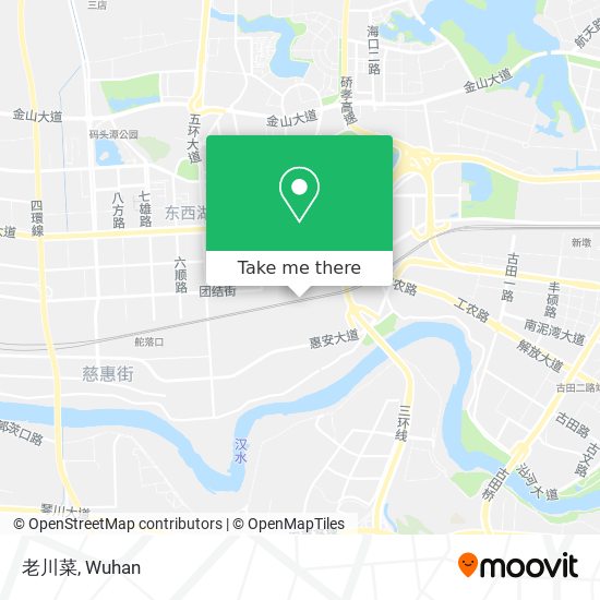 老川菜 map