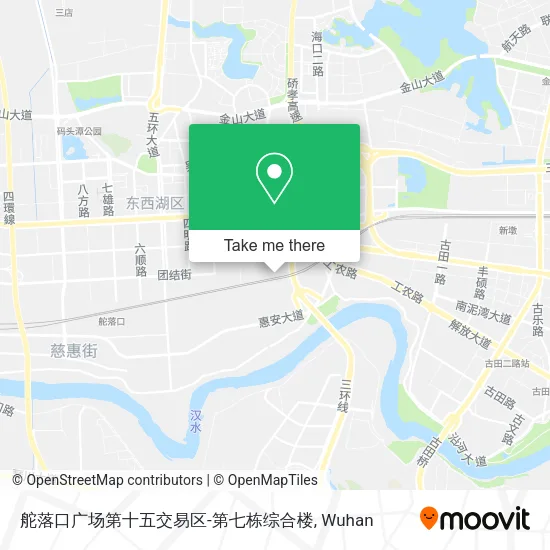 舵落口广场第十五交易区-第七栋综合楼 map