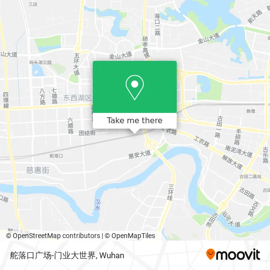 舵落口广场-门业大世界 map