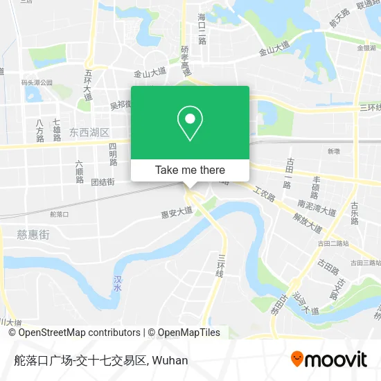 舵落口广场-交十七交易区 map