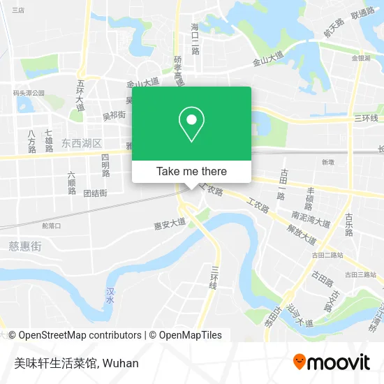 美味轩生活菜馆 map