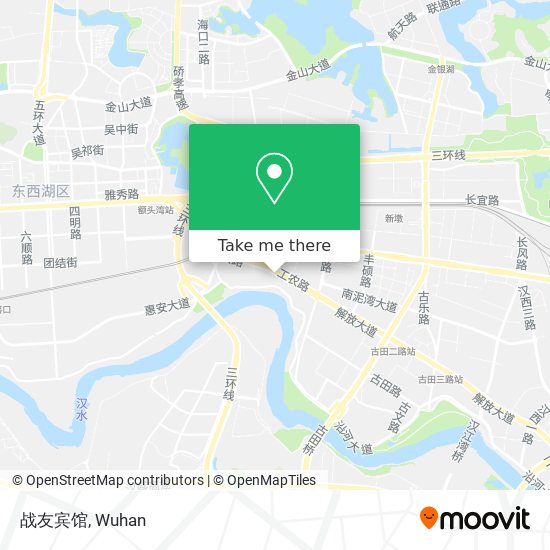 战友宾馆 map