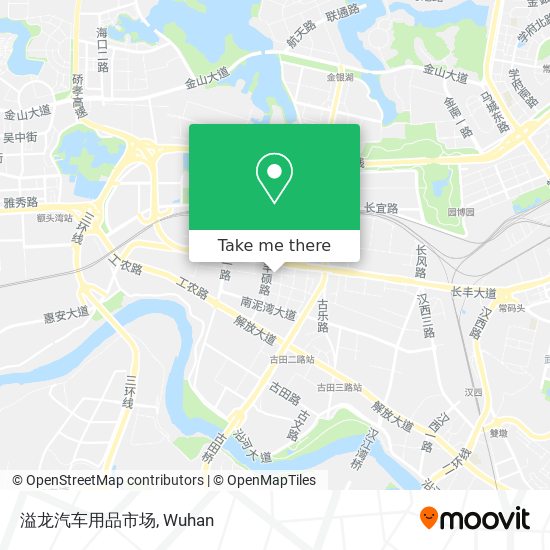 溢龙汽车用品市场 map