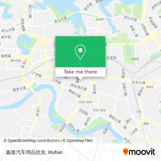 鑫隆汽车用品批发 map