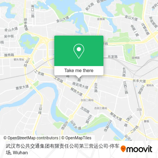 武汉市公共交通集团有限责任公司第三营运公司-停车场 map