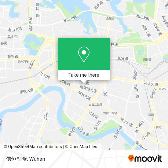 信恒副食 map