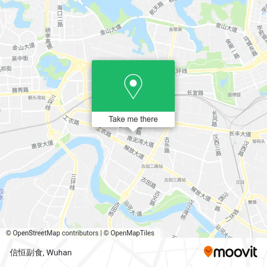 信恒副食 map