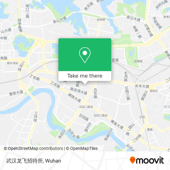 武汉龙飞招待所 map