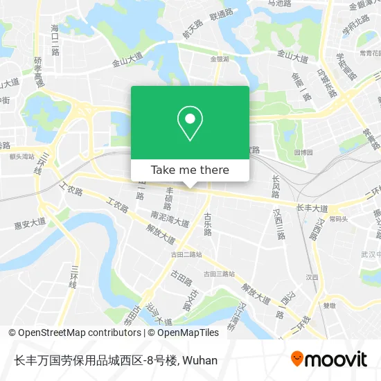 长丰万国劳保用品城西区-8号楼 map