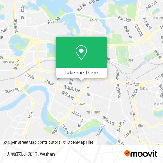 天勤花园-东门 map