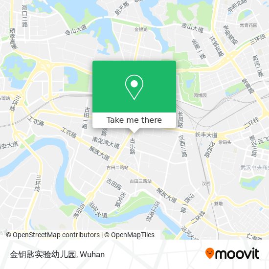 金钥匙实验幼儿园 map