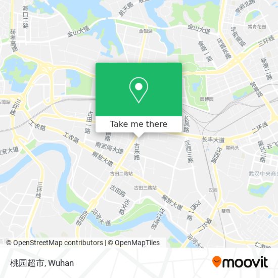 桃园超市 map