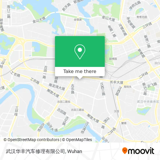 武汉华丰汽车修理有限公司 map