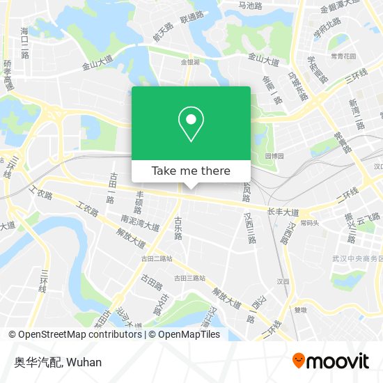 奥华汽配 map