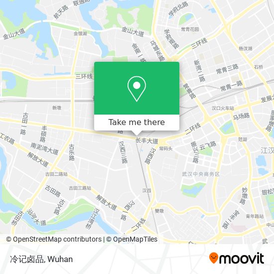 冷记卤品 map