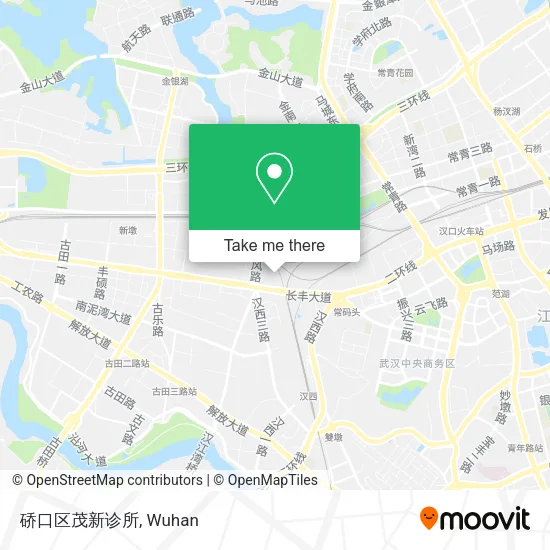 硚口区茂新诊所 map