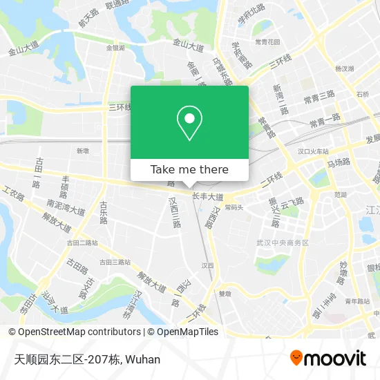 天顺园东二区-207栋 map