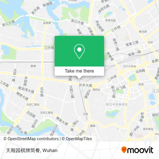 天顺园棋牌简餐 map