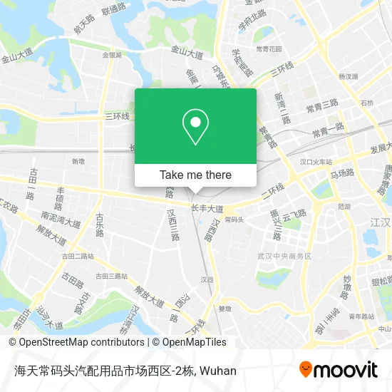 海天常码头汽配用品市场西区-2栋 map