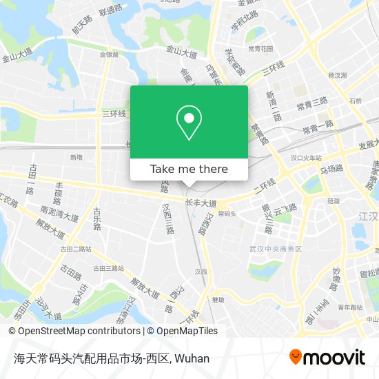 海天常码头汽配用品市场-西区 map