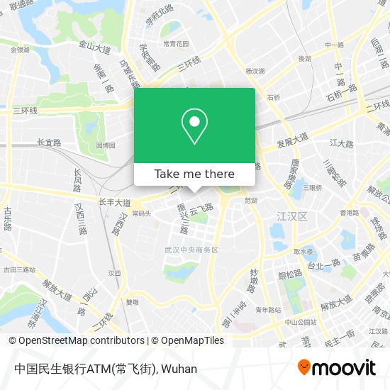 中国民生银行ATM(常飞街) map