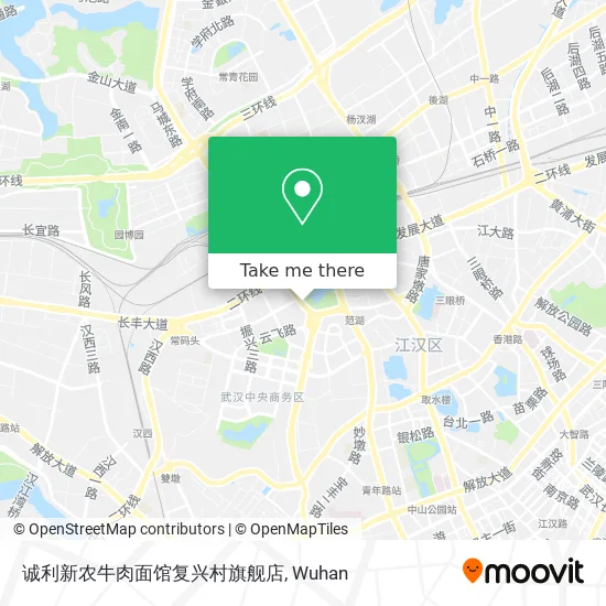 诚利新农牛肉面馆复兴村旗舰店 map