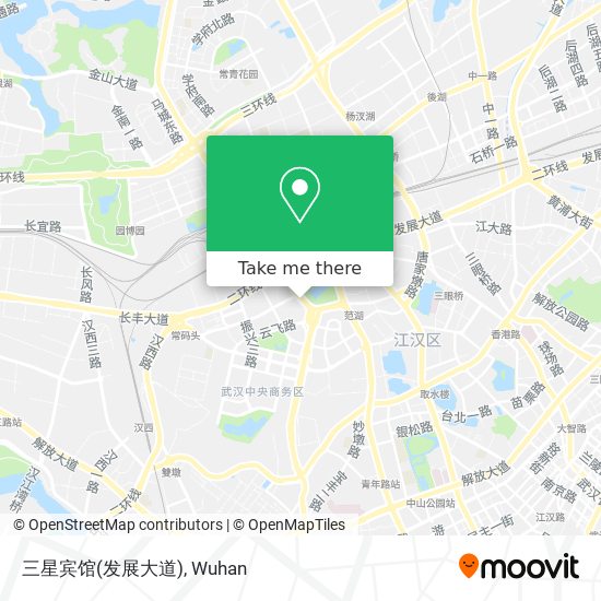 三星宾馆(发展大道) map