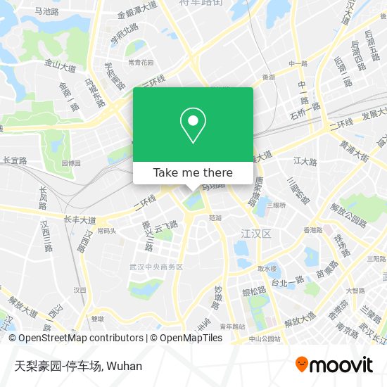 天梨豪园-停车场 map