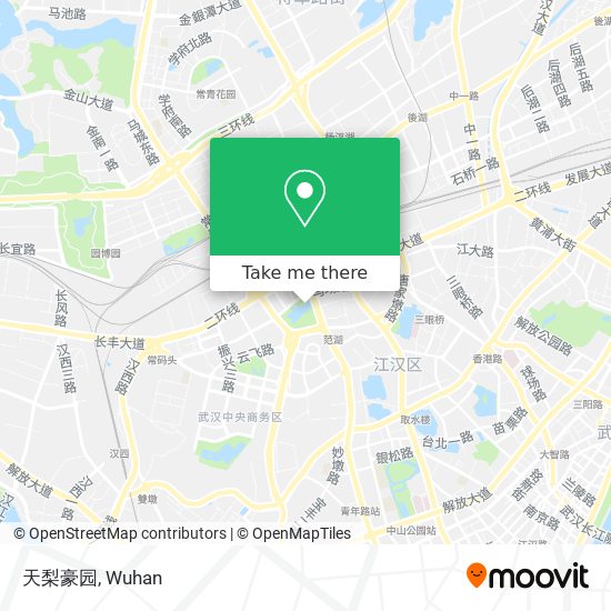 天梨豪园 map