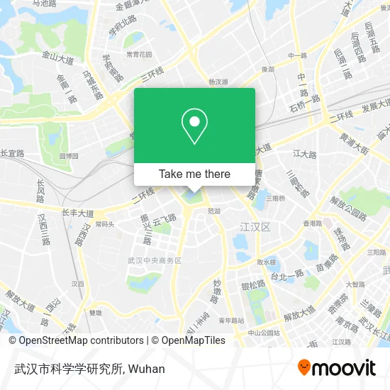 武汉市科学学研究所 map