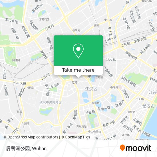 后襄河公园 map