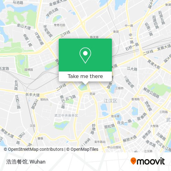 浩浩餐馆 map