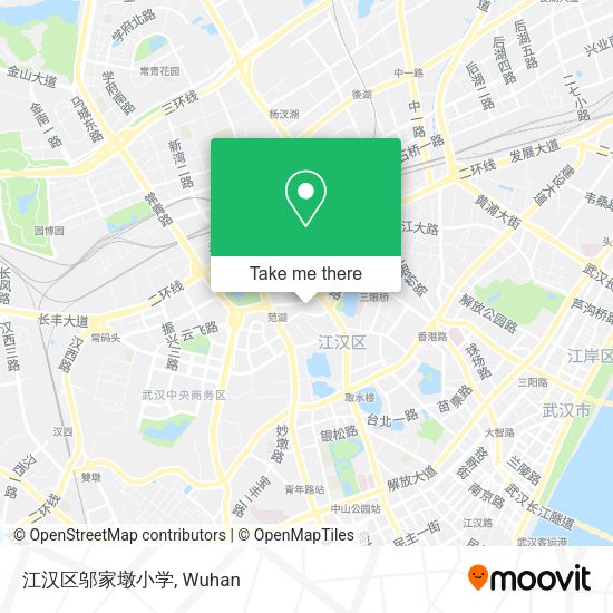 江汉区邬家墩小学 map
