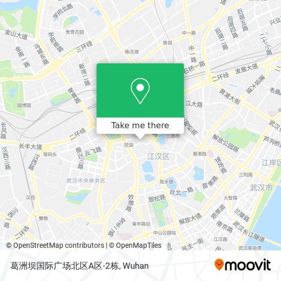 葛洲坝国际广场北区A区-2栋 map