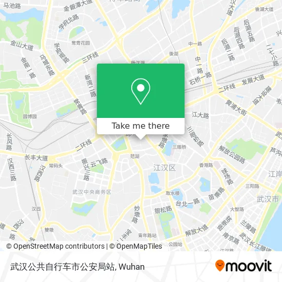 武汉公共自行车市公安局站 map