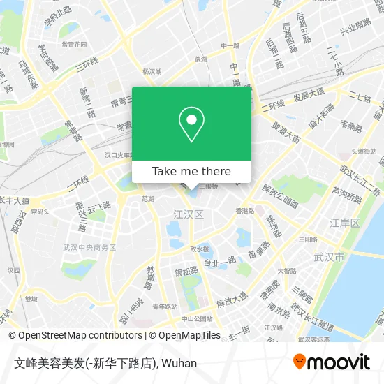 文峰美容美发(-新华下路店) map