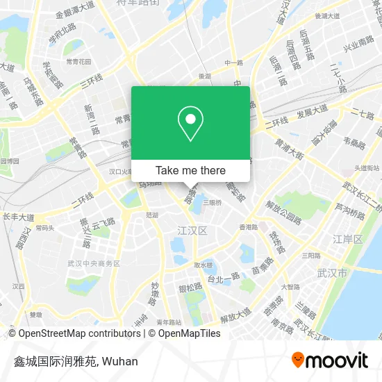 鑫城国际润雅苑 map