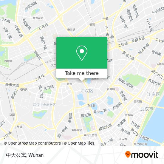 中大公寓 map