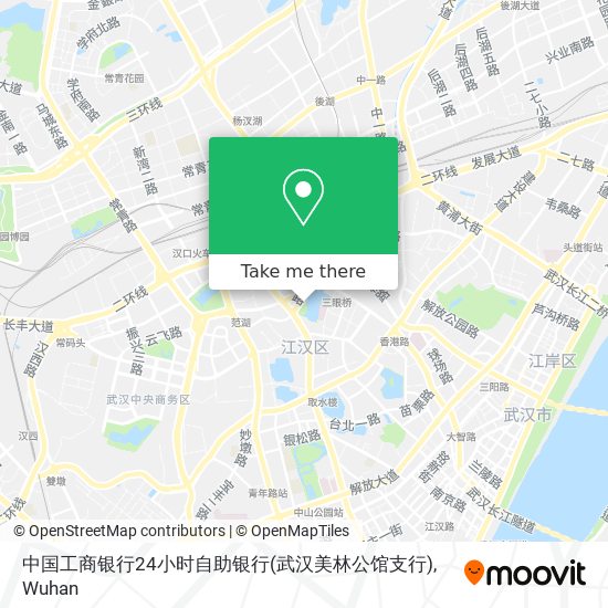 中国工商银行24小时自助银行(武汉美林公馆支行) map