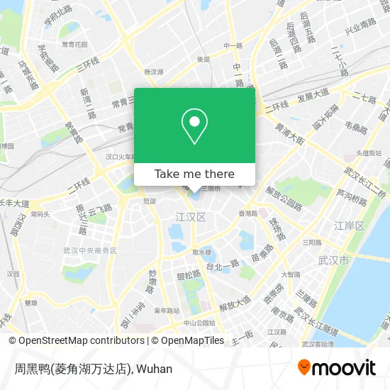 周黑鸭(菱角湖万达店) map