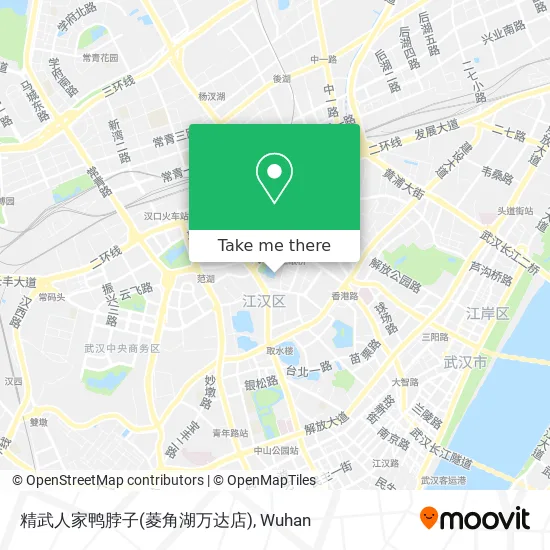 精武人家鸭脖子(菱角湖万达店) map