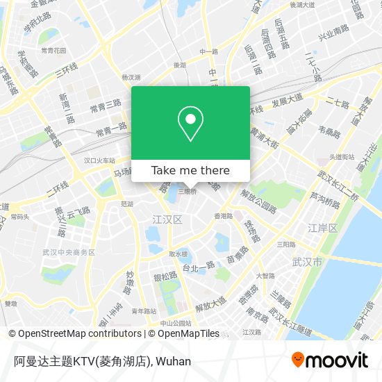 阿曼达主题KTV(菱角湖店) map
