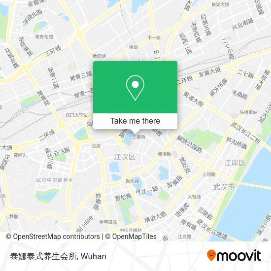 泰娜泰式养生会所 map