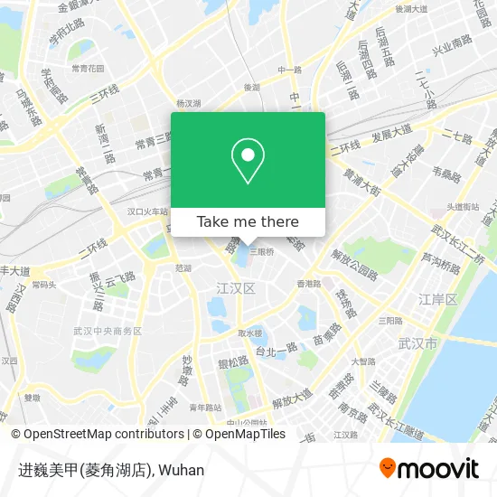 进巍美甲(菱角湖店) map