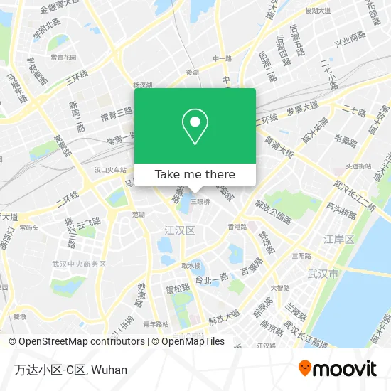 万达小区-C区 map