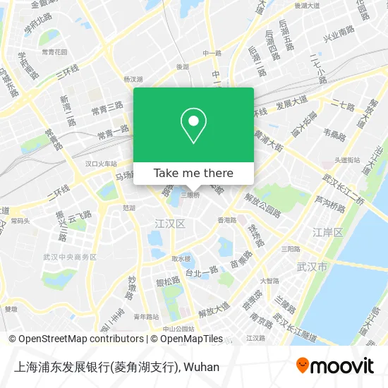 上海浦东发展银行(菱角湖支行) map