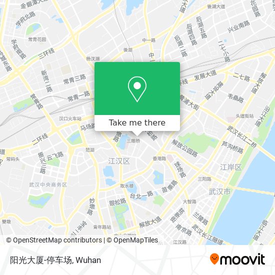阳光大厦-停车场 map