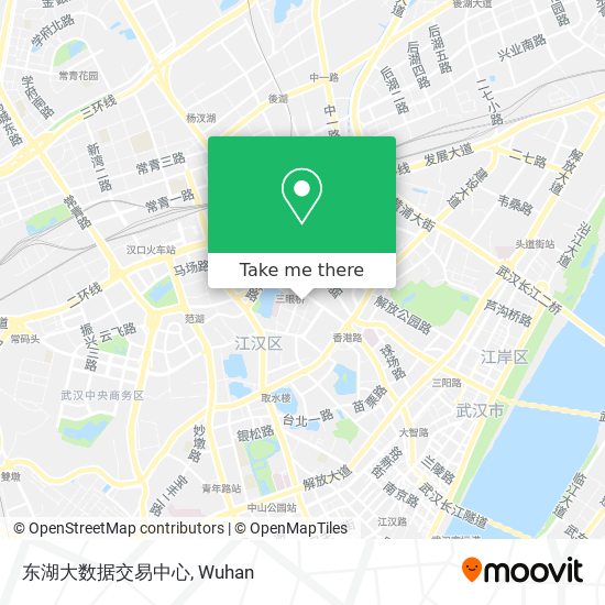 东湖大数据交易中心 map